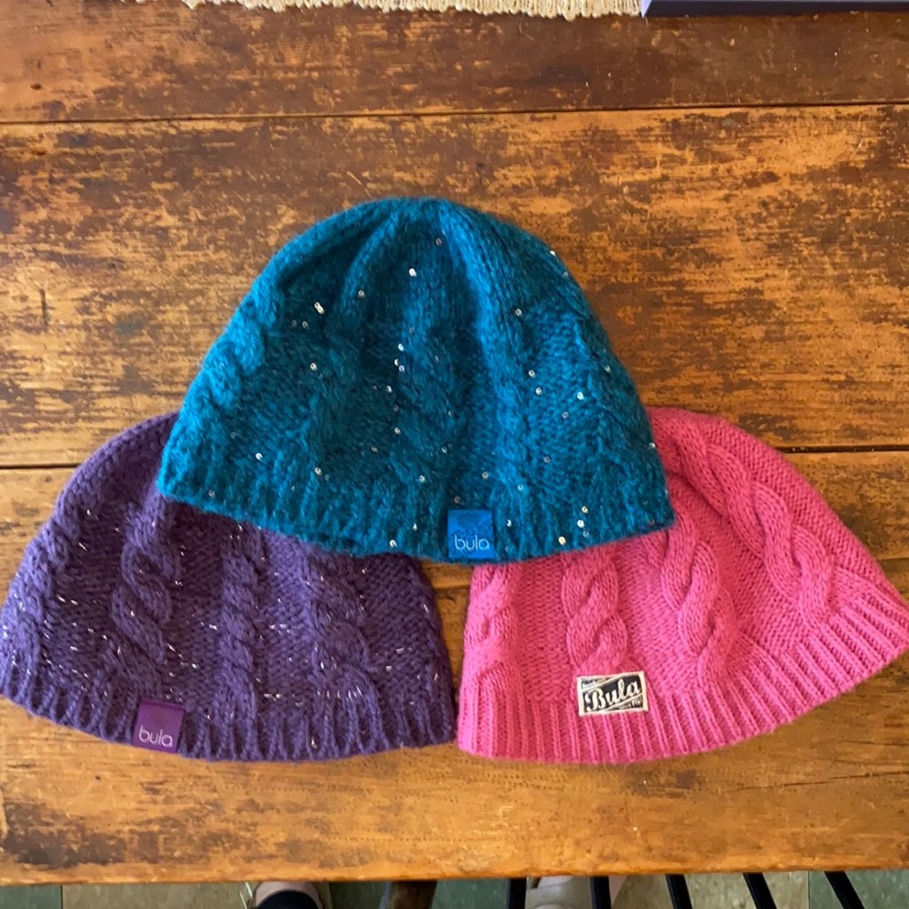 Bula beanie winter hat bundle